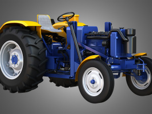 ursus c-355 tractor 3D Model