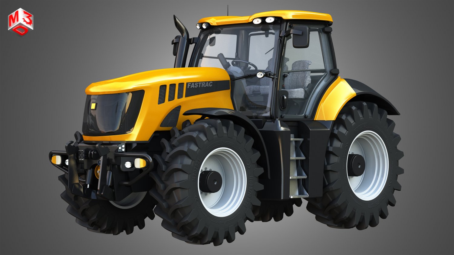 Jcb Fastrac 8000 Tractor 3D Модель In Машины 3DExport