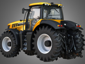jcb fastrac 8000 tractor 3D Модель