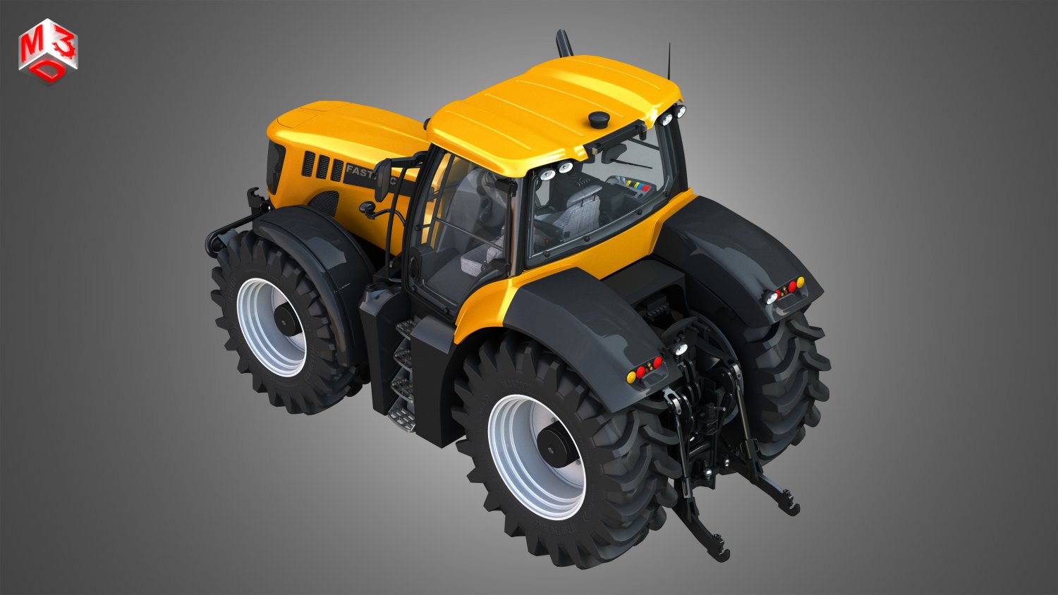 Jcb Fastrac 8000 Tractor Modelo 3D In Máquinas 3DExport