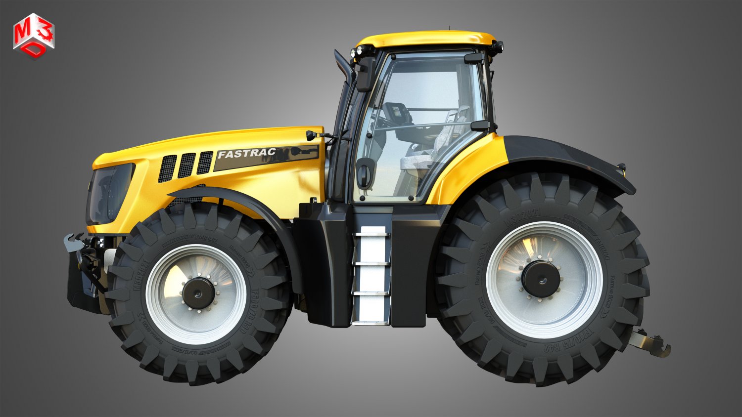 Jcb Fastrac 8000 Tractor Modelo 3D In Máquinas 3DExport