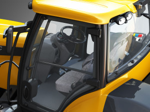 jcb fastrac 8000 tractor 3D Модель