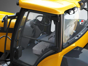 jcb fastrac 8000 tractor 3D Model