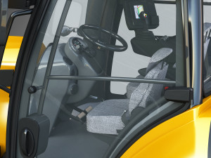 jcb fastrac 8000 tractor 3D Модель