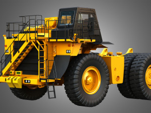 785d mining truck 3D Модель