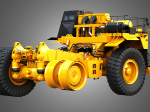 785d mining truck Modèle 3D