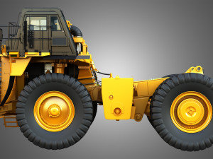 785d mining truck Modèle 3D
