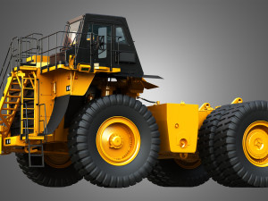 785d mining truck Modèle 3D