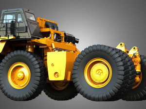 785d mining truck Modèle 3D
