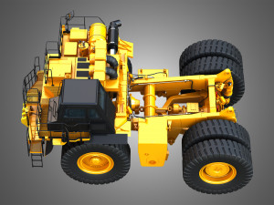 785d mining truck Modèle 3D