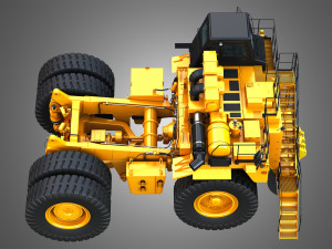 785d mining truck Modèle 3D