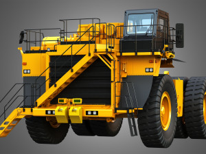 785d mining truck Modèle 3D