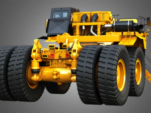 785d mining truck 3D Model
