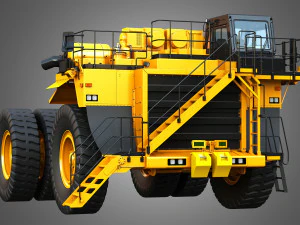 785d mining truck 3D Model