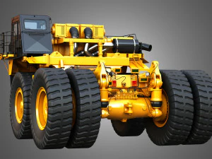 785d mining truck 3D Model