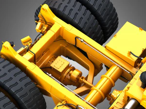 785d mining truck 3D Model
