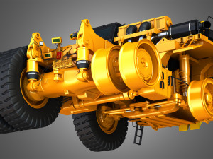 785d mining truck Modèle 3D