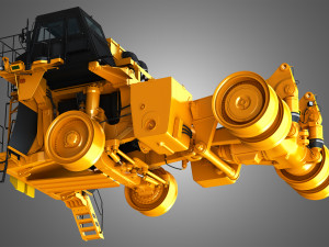 785d mining truck Modèle 3D