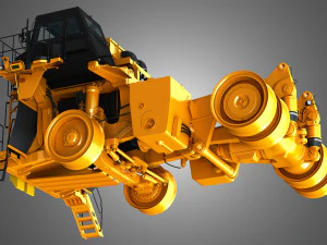 785d mining truck 3D Model