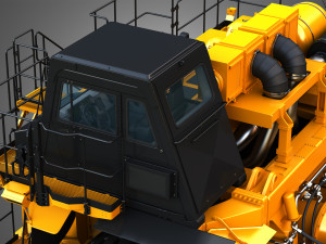 785d mining truck Modèle 3D