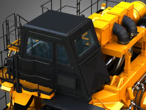 785d mining truck 3D Model