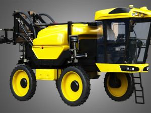 sprayer caffini rider vario 3D Model
