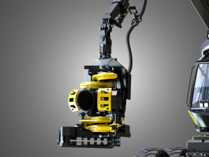 ponsse scorpionking forestry machine 3D Model