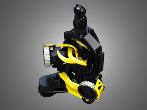 scorpion king forestry harvester head 3D Model