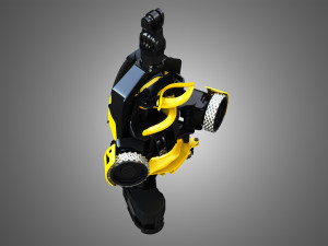 scorpion king forestry harvester head 3D Model
