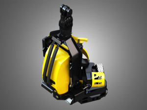 scorpion king forestry harvester head 3D Model
