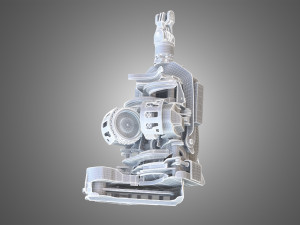 Forestry Crane with Harvester Head 3Dモデル