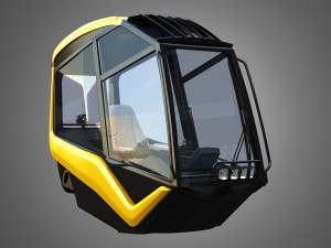 Ponsse Scorpionking Forestry - Cabin 3D Model