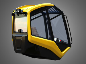 Ponsse Scorpionking Forestry - Cabin 3D Model