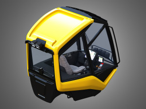 Ponsse Scorpionking Forestry - Cabin 3D Model