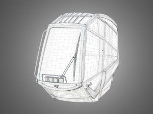 Ponsse Scorpionking Forestry - Cabin 3D Model