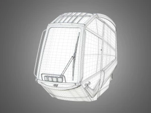 Ponsse Scorpionking Forestry - Cabin 3D Model