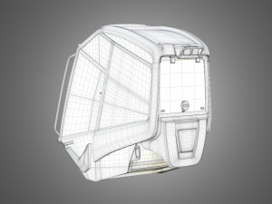 Ponsse Scorpionking Forestry - Cabin 3D Model