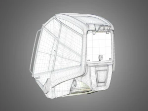 Ponsse Scorpionking Forestry - Cabin 3D Model