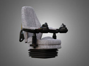 Vehicle Seat - A1 3D Model