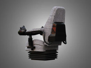 Vehicle Seat - A1 3D Model