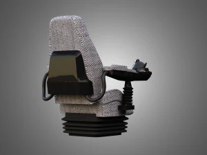 Vehicle Seat - A1 3D Model