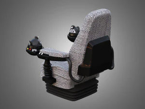 Vehicle Seat - A1 3D Model