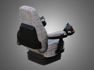 Vehicle Seat - A1 3D Model
