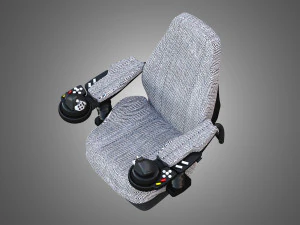 Vehicle Seat - A1 3D Model