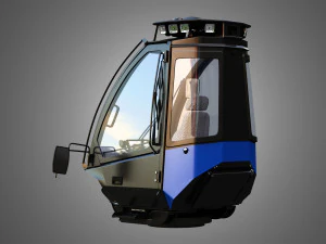 Cabine Florestal H21D Modelo 3D