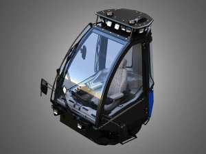 Cabine Florestal H21D Modelo 3D