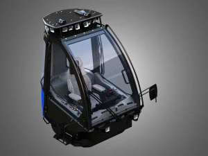 Cabine Florestal H21D Modelo 3D