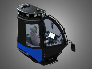 Cabine Florestal H21D Modelo 3D