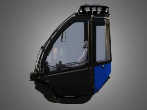 Cabine Florestal H21D Modelo 3D