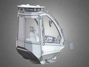 Cabine Florestal H21D Modelo 3D